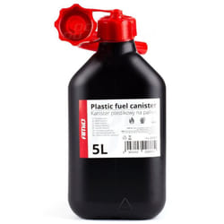 AMiO 02887 Jerrycan 5 Plastic Petrol, Diesel black UN: 3H1/Y/150/17/EN, COBRO 1177/FGB