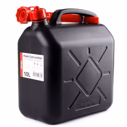 Jerrycan; AMiO; 10 Plastic Petrol, Diesel black UN: 3H1/Y/150/17/EN, COBRO 1177/FGB