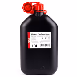 AMiO 02888 Jerrycan 10 Plastic Petrol, Diesel black UN: 3H1/Y/150/17/EN, COBRO 1177/FGB