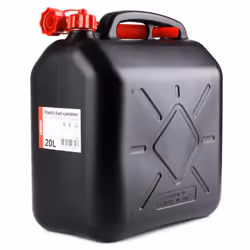 Jerrycan; AMiO; 20 Plastic Petrol, Diesel black UN: 3H1/Y/150/17/EN, COBRO 1177/FGB