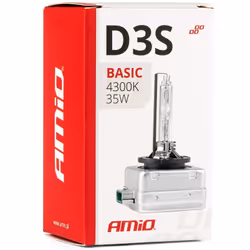 AMiO BASIC 02947 Light Bulbs D3S 12 35 Xenon AUDI: A4 B8 Avant, A6 C6 Avant, A5 B8 Sportback, VOLVO: V40 Hatchback, SEAT: Alhambra II