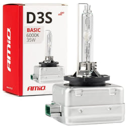AMiO BASIC 02948 Light Bulbs D3S 12 35 Xenon AUDI: Q5, A4 B8 Avant, A6 C6 Avant, VOLVO: V40 Hatchback, SEAT: Alhambra II