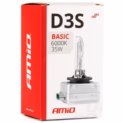AMiO BASIC 02948 Light Bulbs D3S 12 35 Xenon AUDI: Q5, A4 B8 Avant, A6 C6 Avant, VOLVO: V40 Hatchback, SEAT: Alhambra II