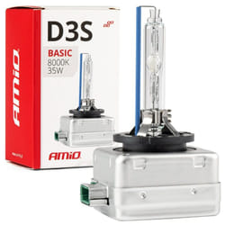 AMiO BASIC 02949 Light Bulbs D3S 12 35 Xenon AUDI: A5 B8 Coupe, A5 B8 Sportback, A4 B8 Avant, VOLVO: V40 Hatchback, SEAT: Alhambra II