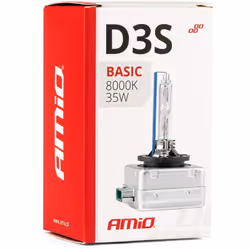 AMiO BASIC 02949 Light Bulbs D3S 12 35 Xenon AUDI: A5 B8 Coupe, A5 B8 Sportback, A4 B8 Avant, VOLVO: V40 Hatchback, SEAT: Alhambra II