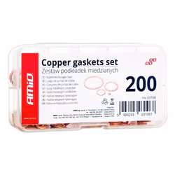 AMiO 03108 Oil Drain Plug Gasket Copper