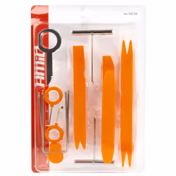 AMiO Radio and Clip Removal Tool 03134 Mounting Lever Set 12 Blister Pack Nylon, Metal
