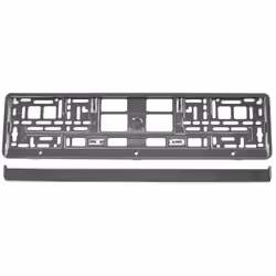 Number plate holder; AMiO; graphite Coated