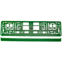 AMiO 03178 Number plate holder Coated frameless