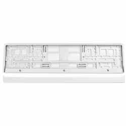 Number plate holder; AMiO; Coated frameless