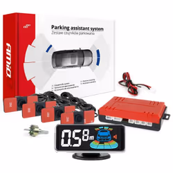 Parking assist system; AMiO; LED-GRAF 3D; with drill bit with sensor, with mounting manual 4