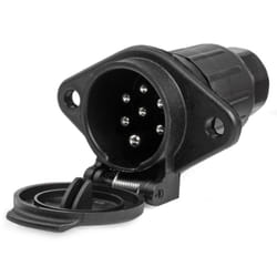 AMiO 03221 Towbar Socket 24 7 black caravans with lid