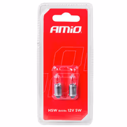 AMiO 03354 Light Bulbs H5W, Halogen 12 5