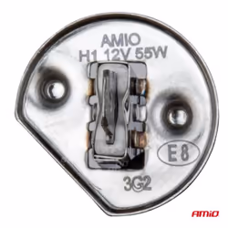AMiO 03359 Bulb, spotlight H1, Halogen 12V 55W
