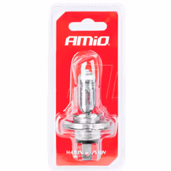 AMiO 03361 Bulb, spotlight H4, Halogen 12V 60/55W