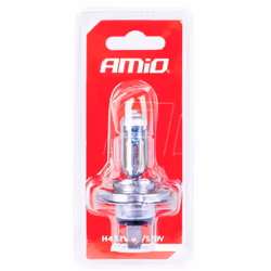 AMiO 03362 Bulb, spotlight H4, Halogen 12V 60/55W