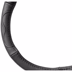 AMiO SWC-48 03551 Steering wheel cover black 37-39 Leather
