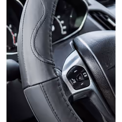 AMiO SWC-48 03551 Steering wheel cover black 37-39 Leather