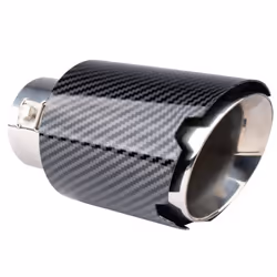 Tailpipe; AMiO; 89 / 57 Carbon Stainless Steel 162 / 135