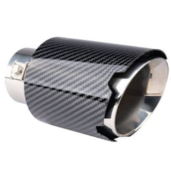 AMiO 04065 Tailpipe 89 / 57 Carbon Stainless Steel 162 / 135
