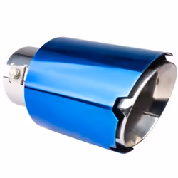 AMiO 04066 Tailpipe blue Stainless Steel 162 / 135