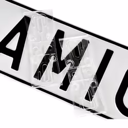 AMiO 04339 Number plate holder