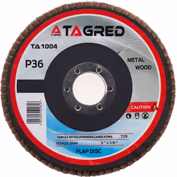 Grinding Disc, angle grinder; TAGRED; 125