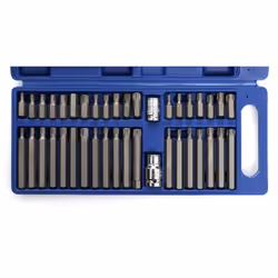 TAGRED TA1204 Screwdriver Bit Set Plastic Case 40