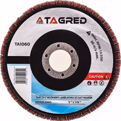Grinding Disc, angle grinder; TAGRED; 125
