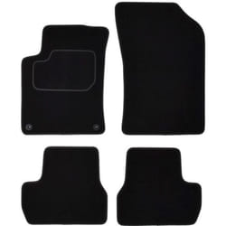 CUSTOPOL CIT95S Floor mat set Textile Front and Rear 4 grey Tailored