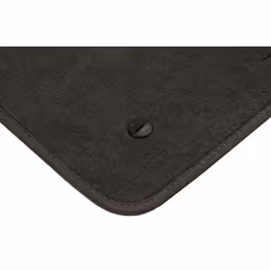 CUSTOPOL BM180S Floor mat set Textile Front and Rear 4 grey Tailored BMW: 5 Saloon