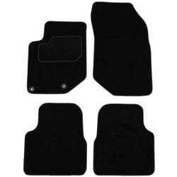 CUSTOPOL PGT301S Floor mat set Textile Front and Rear 4 grey Tailored PEUGEOT: 2008 II