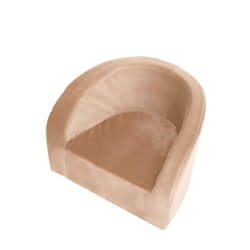 Toddler Velvet Armchair - Gold