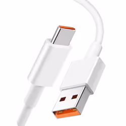 USB to USB-C Cable 6A Intensity Charge and Sync 1m Xiaomi White