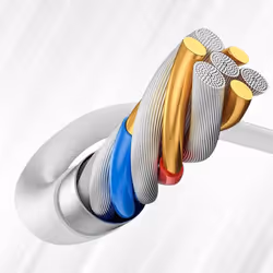 USB to USB-C Cable 6A Intensity Charge and Sync 1m Xiaomi White
