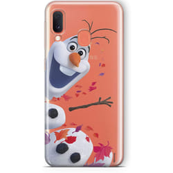 ERT GROUP Original Disney Frozen 2 TPU Case for Samsung Galaxy A20e, Liquid Silicone Cover, Flexible and Slim, Protective for Screen, Shockproof and