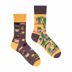 SPOX SOX - 1 Pack Unisex Mismatched Novelty Odd Socks - Gardening - 4-6 UK, Gardening