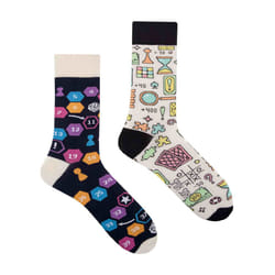 SPOX SOX - 1 Pack Unisex Mismatched Novelty Odd Socks - Board Games - 7-10 UK, Board Games
