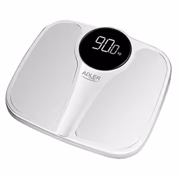Adler AD 8172W, Electronic personal scale, 180 kg, 100 g, White, kg/lb, ST, Rectangle