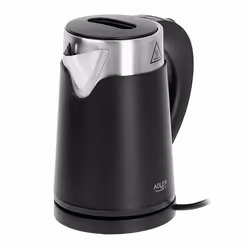 Adler AD 1372B electric kettle 0.6 L 800 W Black, Metallic