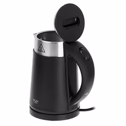 Adler AD 1372B electric kettle 0.6 L 800 W Black, Metallic