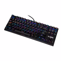 iBox IKGMK2R, Wired, USB, Mechanical, QWERTY, RGB LED, Black