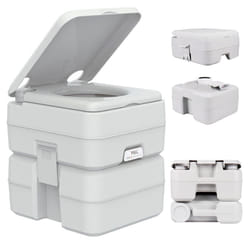 SEAFLO Portable Toilet for RV, Boat, and Camping (5.3 Gallon)