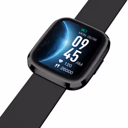 Garett Electronics GRC Style Smartwatch Touchscreen Black strap silicone Black - Additional view 4