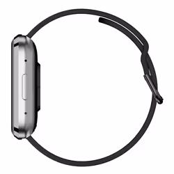 Garett Electronics GRC Style Smartwatch Touchscreen Silver strap silicone Black - Additional view 5