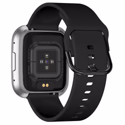 Garett Electronics GRC Style Smartwatch Touchscreen Silver strap silicone Black - Additional view 6