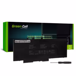 Green Cell DE128V2, Battery, DELL, 083XPC 0DY9NT 0GD1JP 451-BBZG 83XPC 93FTF DY9NT GD1JP GJKNX Dell Latitude 5290 Dell Latitu ...