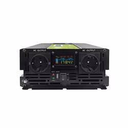 Green Cell PowerInverter LCD 12V to 230V 2000W/40000W car inverter with LCD display - pure sine wave