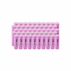 Green Cell 50GC18650NMC26, Rechargeable battery, Lithium-Ion (Li-Ion), 3.6 V, 50 pc(s), 2600 mAh, Pink