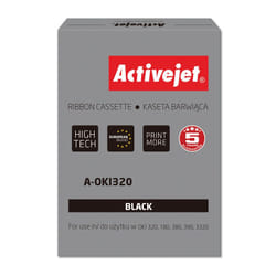 Activejet ribbon A-OKI320 (replacement OKI 9002303; 3000000 characters; Supreme; black) 100 pieces